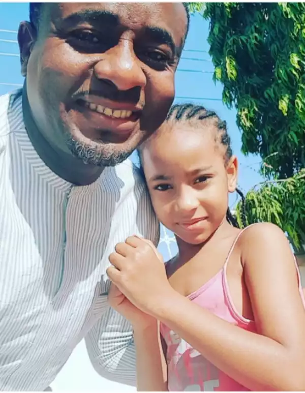 Actor Emeka Ike Shares Cute Selfie With His Beautiful Daughter